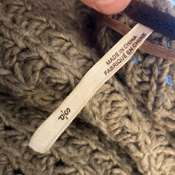 FREE PEOPLE Breeze Waffle Knit Cardigan - Picture 4 of 7